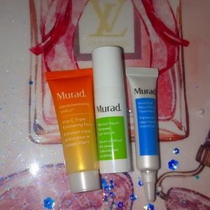 MURAD VITA C EXFOLIATER, RETINOL EYE SERUM AND INVISA SCAR RESURFACING TREATMENT